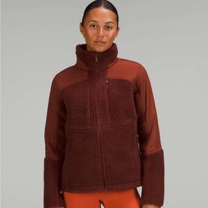 Lululemon Textured Fleece Full-Zip Jacket